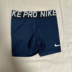 Navy with Black Band Nike Pro Spandex